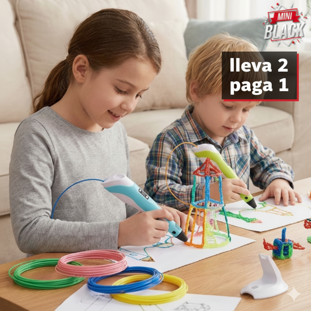 2x1 MagicPen 3D: Regalales algo que despierte su creatividad