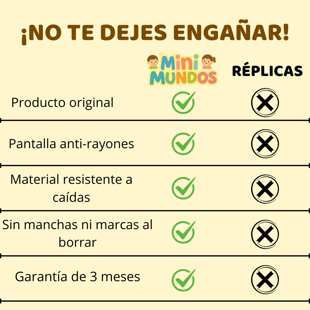 MAGIC SKETCH: Pizarra led + pizarra mágica +  ebook de regalo!