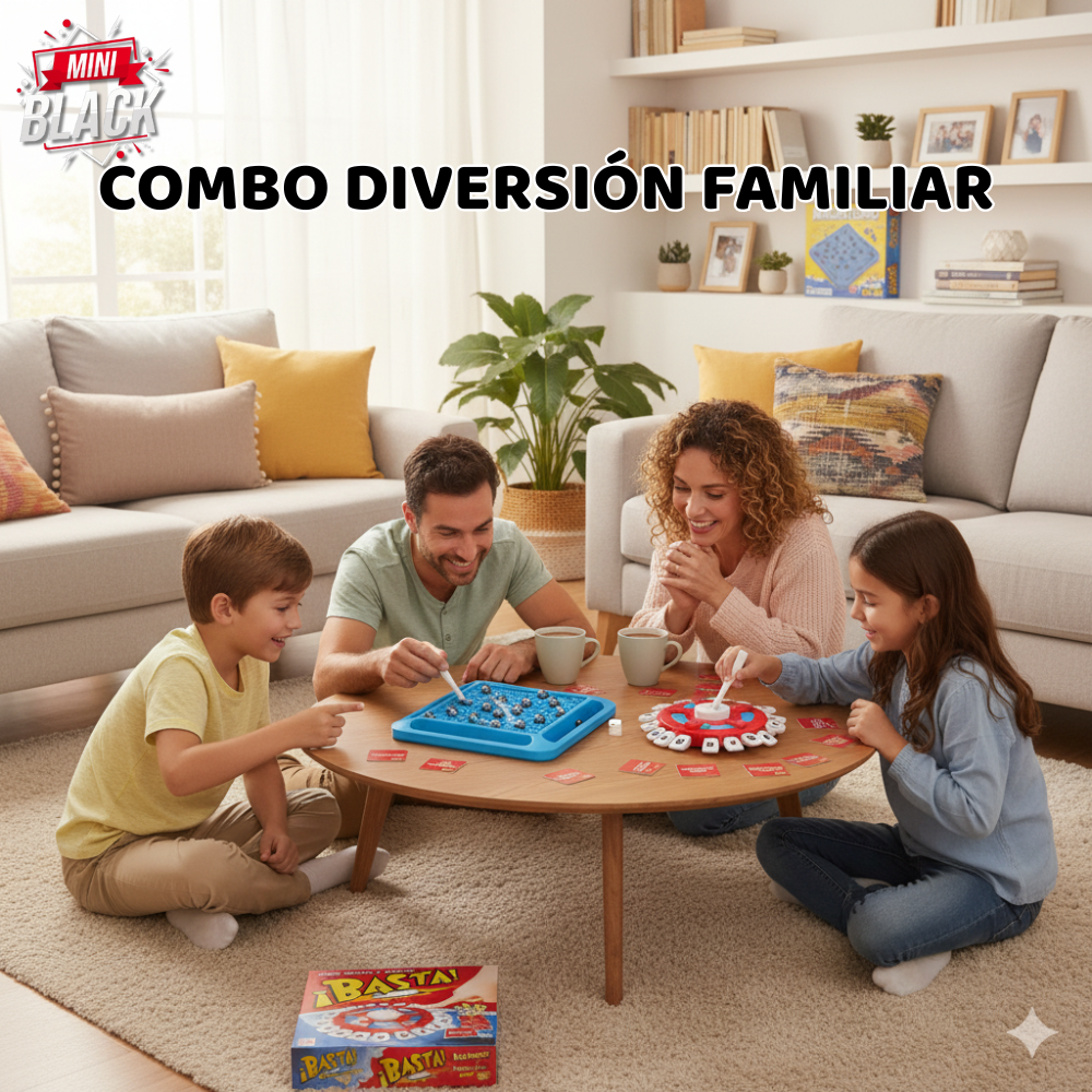 Combo Diversión familiar : Magnetic + Basta